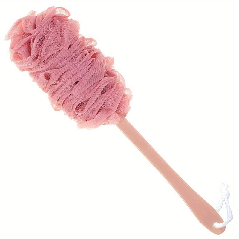 Long Handle Bath Body Brush Shower Loofah Back Scrubber