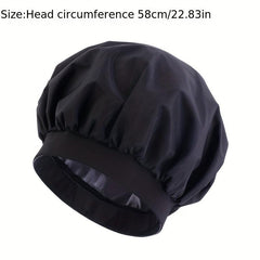 Waterproof Large Satin Hair Bonnet for Women