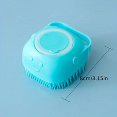 Silicone Bath Brush Exfoliator Soft Body Towel Brush