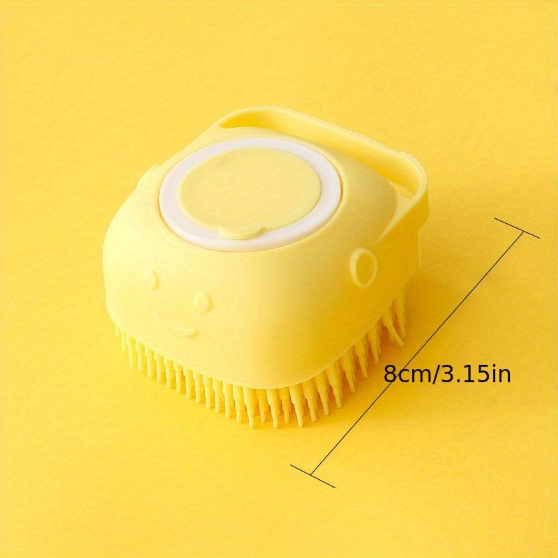 Silicone Bath Brush Exfoliator Soft Body Towel Brush