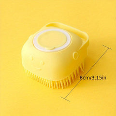 Silicone Bath Brush Exfoliator Soft Body Towel Brush