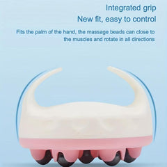 360 Metal Roller Ball Body Massager Handheld Tool