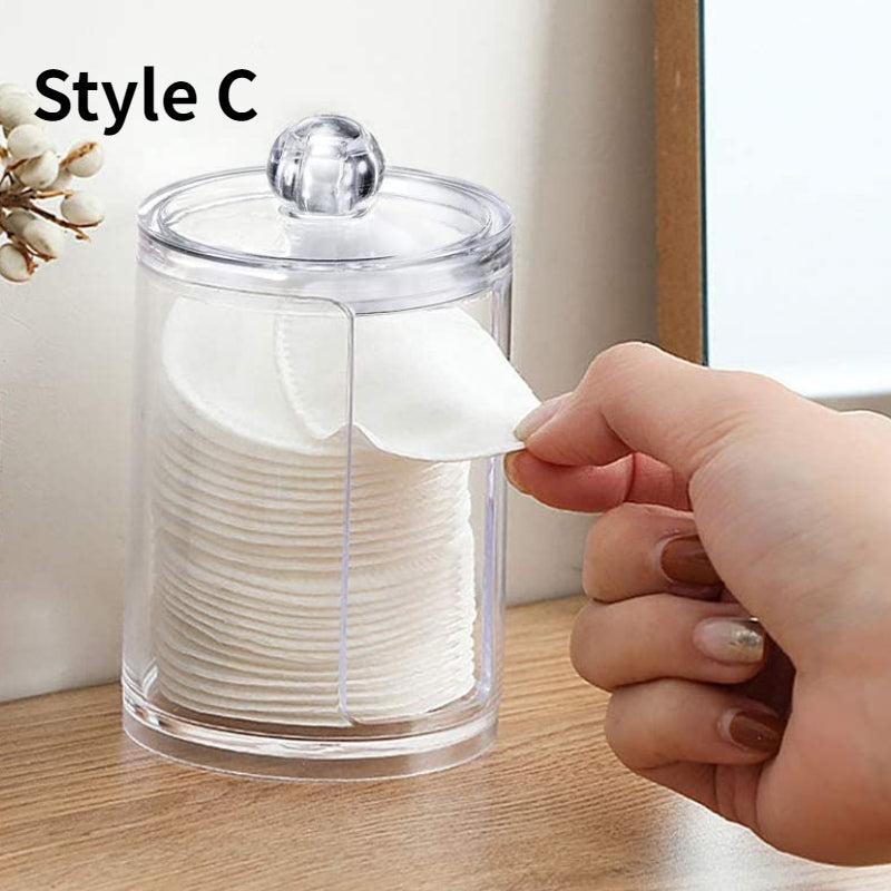 3 Pack Swab Dispenser 8 10 10 Oz Holder Organizer Canister Apothecary Jars