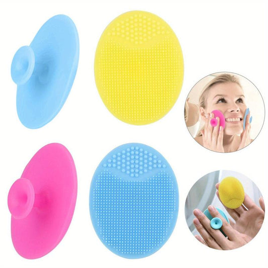 Soft Silicone Bath Facial Body Brush Massage Device