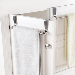 Stainless Steel Towel Rack for Bathroom Cabinet Door