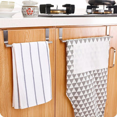 Stainless Steel Towel Rack for Bathroom Cabinet Door