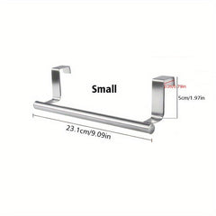 Stainless Steel Towel Rack for Bathroom Cabinet Door