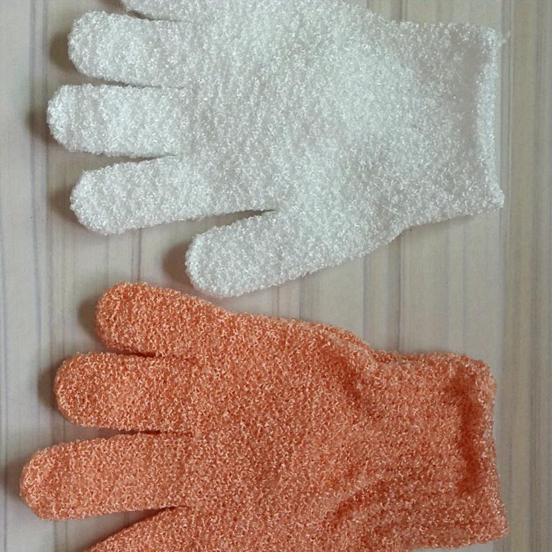 8pcs Exfoliating Shower Gloves Double Sided for Spa Massage Body Scrub