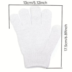 8pcs Exfoliating Shower Gloves Double Sided for Spa Massage Body Scrub