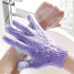 8pcs Exfoliating Shower Gloves Double Sided for Spa Massage Body Scrub