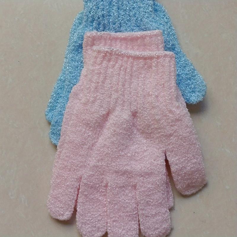 8pcs Exfoliating Shower Gloves Double Sided for Spa Massage Body Scrub