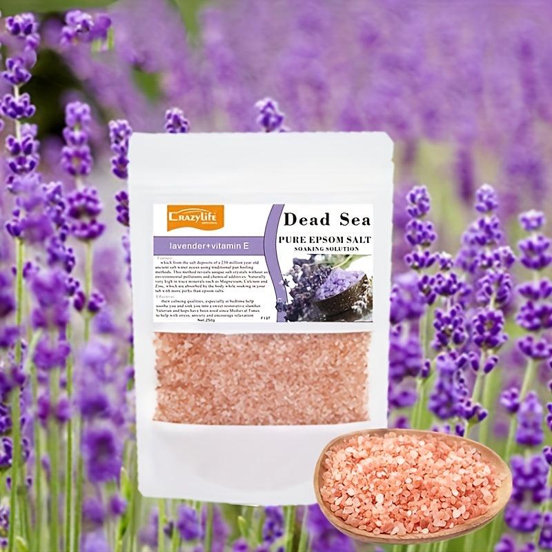 Rose Aromatherapy Bath Salts Scrub For Soaking Dry Skin Moisturize Exfoliating