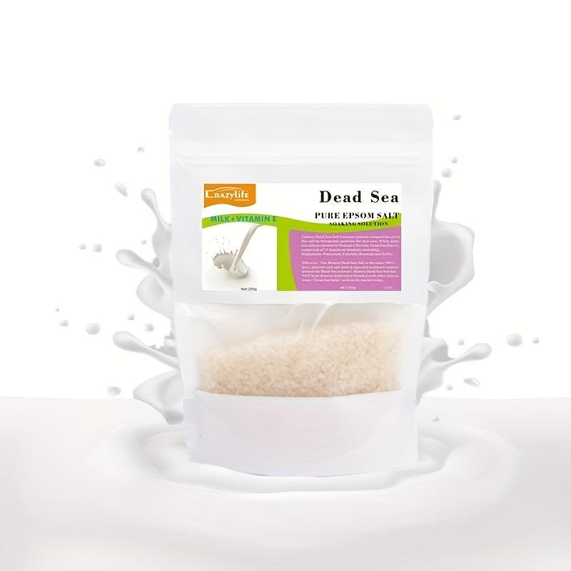 Rose Aromatherapy Bath Salts Scrub For Soaking Dry Skin Moisturize Exfoliating