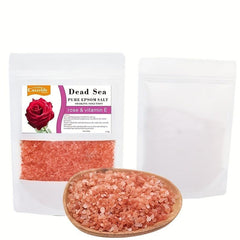 Rose Aromatherapy Bath Salts Scrub For Soaking Dry Skin Moisturize Exfoliating