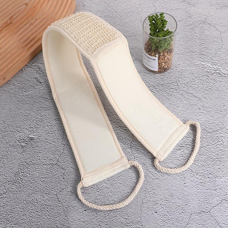 Shower Back Scrubber Exfoliator Strap