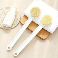 Long Handle Bath Sponge Shower Brush Soft Mesh Back Scrubber