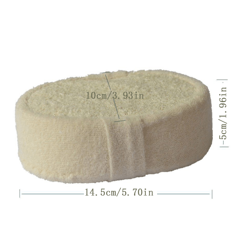 Natural Loofah Sponge Bath Ball Shower Rub Exfoliator
