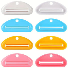 4pcs Toothpaste Tube Squeezer Dispenser Plastic Holder