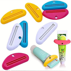 4pcs Toothpaste Tube Squeezer Dispenser Plastic Holder