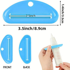 4pcs Toothpaste Tube Squeezer Dispenser Plastic Holder