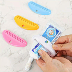 4pcs Toothpaste Tube Squeezer Dispenser Plastic Holder