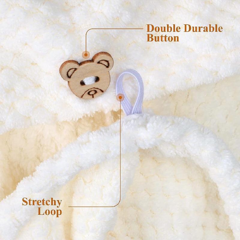 4 Pack Microfiber Hair Towel Wrap For Women