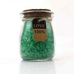 Aromatherapy Bath Salts for Soothing Exfoliation