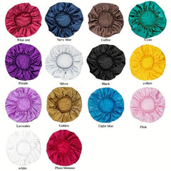 Silky Satin Long Hair Bonnet for Sleeping Chemo - Jumbo Size