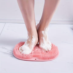 Wall Mounted Shower Foot & Back Scrubber Massage Pad