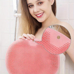 Wall Mounted Shower Foot & Back Scrubber Massage Pad
