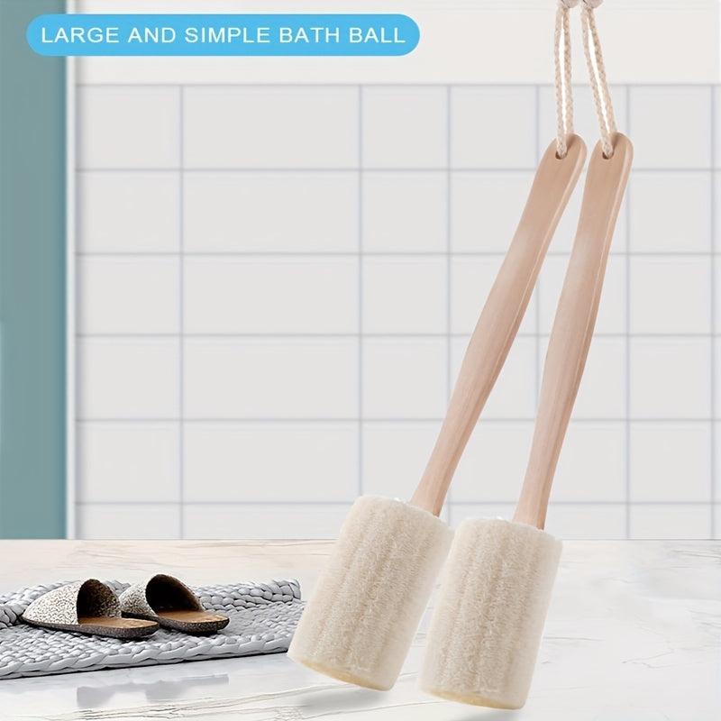 Exfoliating Back Scrubber Deep Cleans Massages