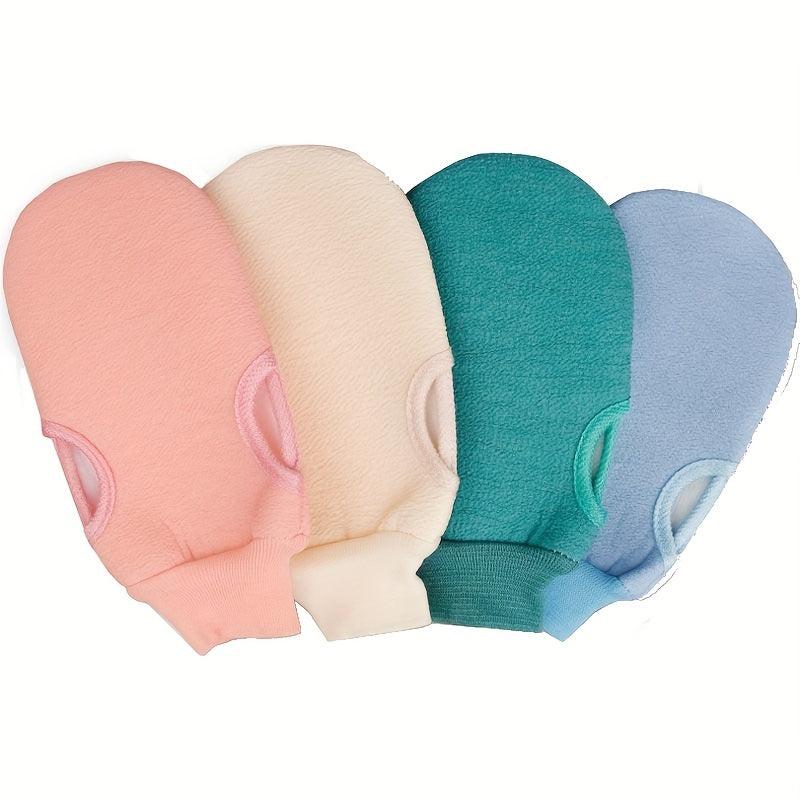 2pcs Exfoliating Glove for Dead Skin Bath Shower Massage Body Scrub