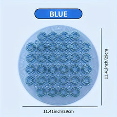 Bathroom Stickers Wall Rubbing Back Bath Brush Suction Cup Lazy Stickers