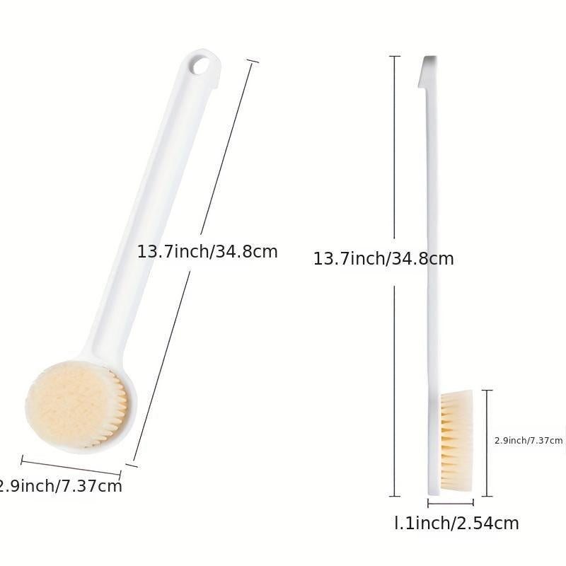 Long Handle Soft Hair Bath Brush for Back Rubbing