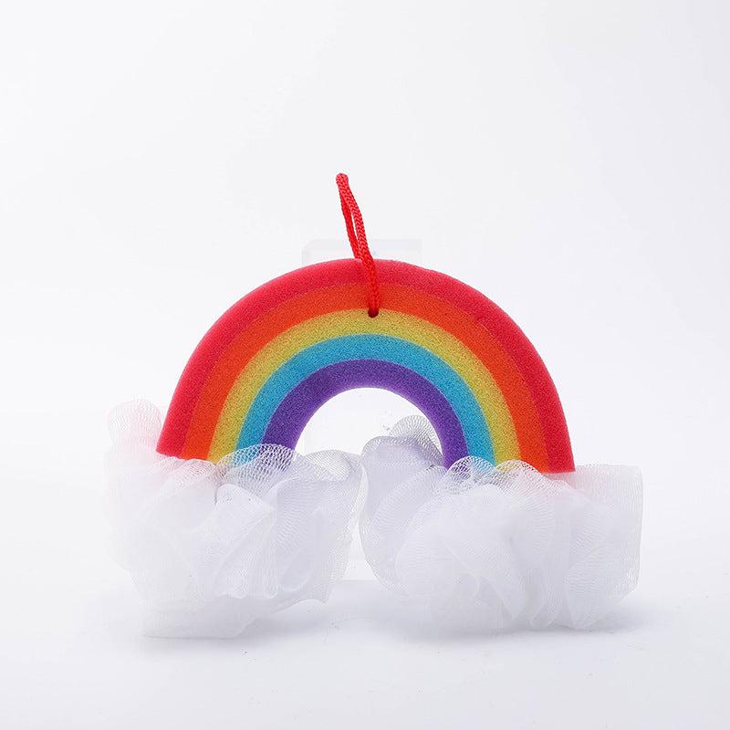 Ice Cream Bath Loofah Foaming Shower Sponge Mesh Brush