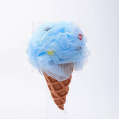Ice Cream Bath Loofah Foaming Shower Sponge Mesh Brush