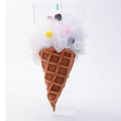 Ice Cream Bath Loofah Foaming Shower Sponge Mesh Brush