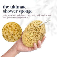 2pcs Exfoliating Loofah Luffa Body Scrubber for Shower Spa Facial Cleansing