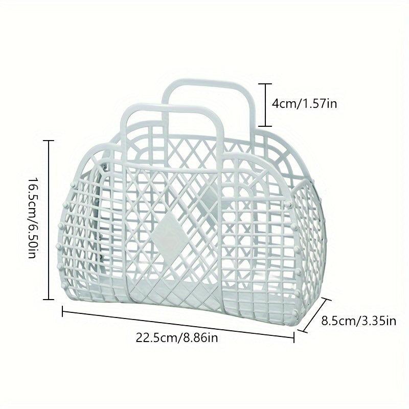 Portable Shower Caddy Tote Storage Basket Organizer Bin