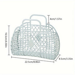 Portable Shower Caddy Tote Storage Basket Organizer Bin
