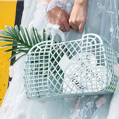 Portable Shower Caddy Tote Storage Basket Organizer Bin