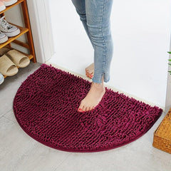 Soft Absorbent Chenille Bathroom Rug 60x40 cm