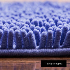 Soft Absorbent Chenille Bathroom Rug 60x40 cm