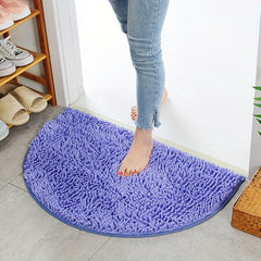 Soft Absorbent Chenille Bathroom Rug 60x40 cm