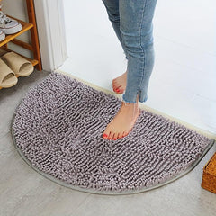 Soft Absorbent Chenille Bathroom Rug 60x40 cm