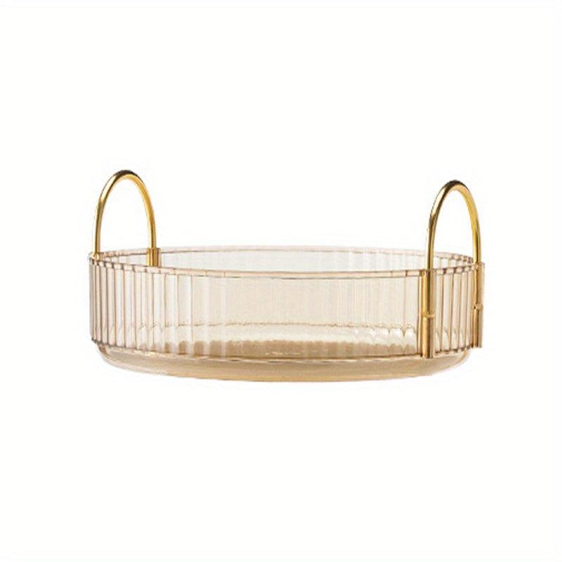 Large Capacity Rotating Makeup Organizer for Bathroom