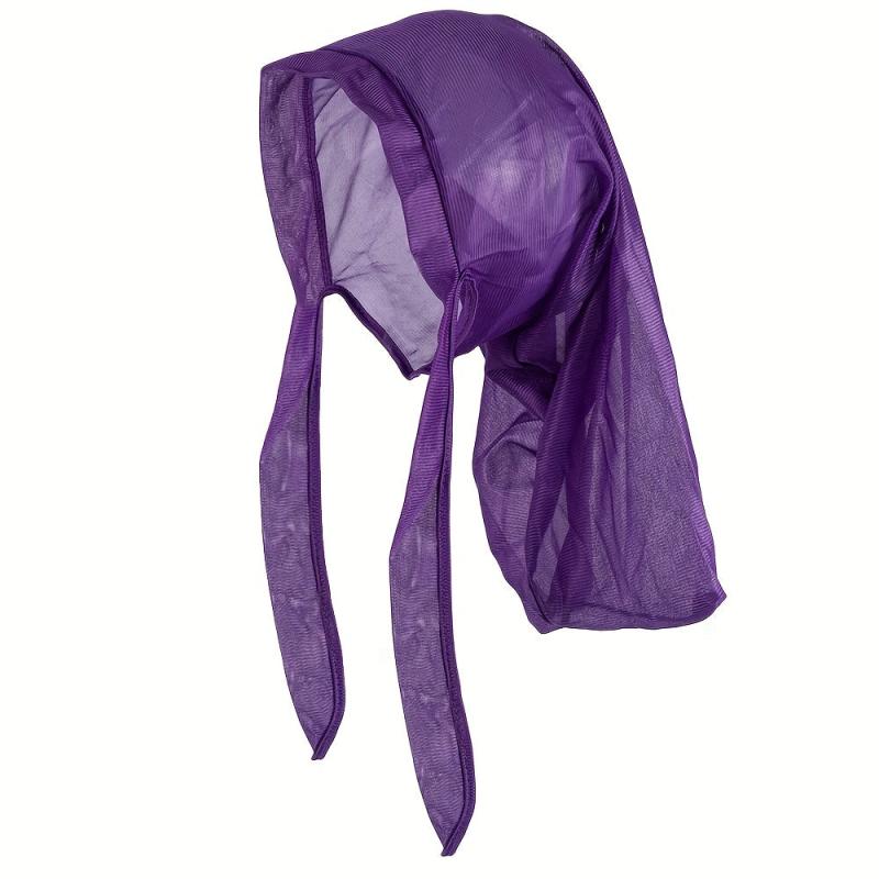 4pcs Satin Bonnet Hair Care Wrap Cap Sleep Caps For Women