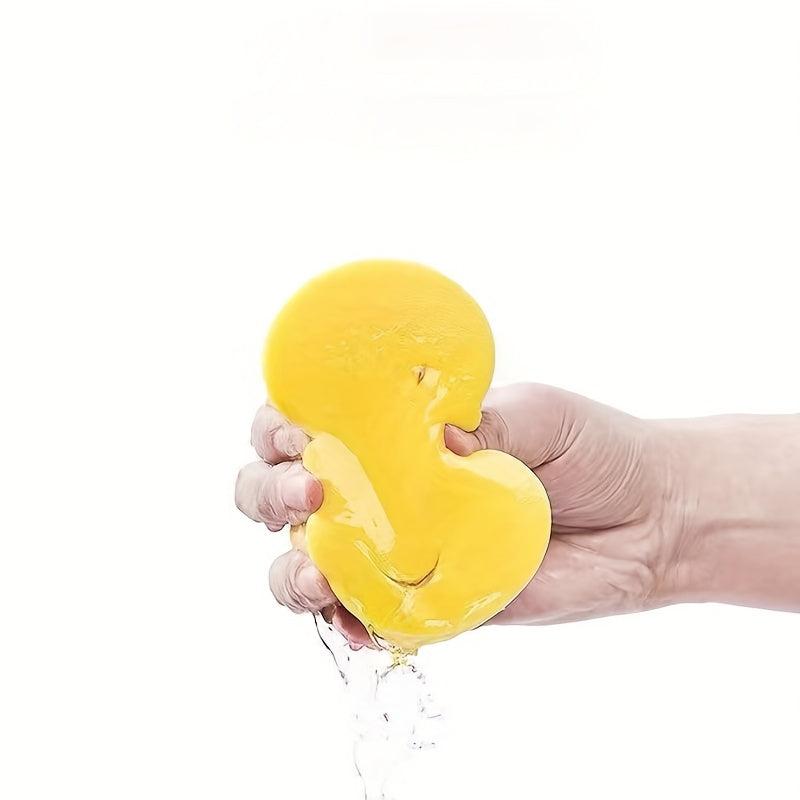 Duck Shaped Exfoliating Bath Sponge Soft Body Scrubber