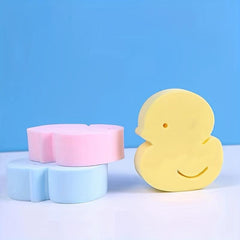 Duck Shaped Exfoliating Bath Sponge Soft Body Scrubber
