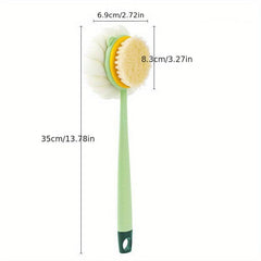 Long Handle Back Body Brush Bath Shower Scrubber